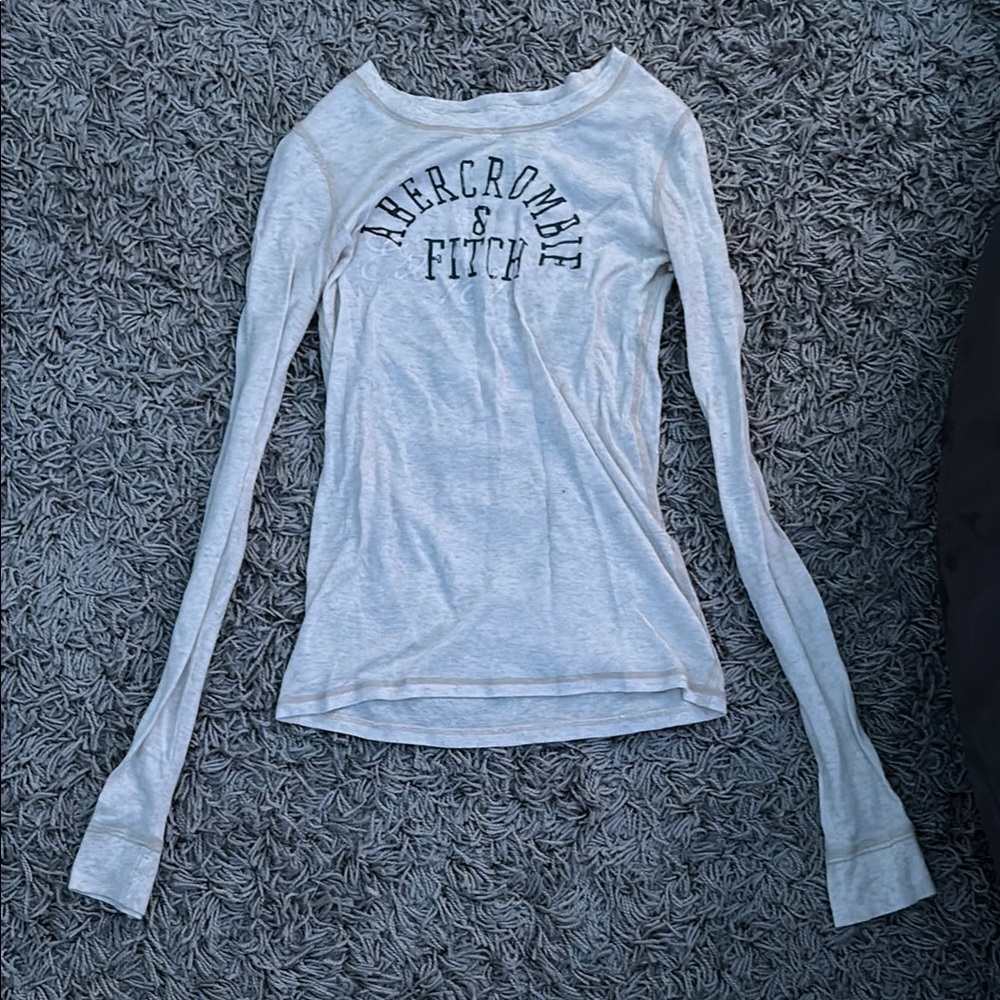 Abercrombie & Fitch Gray Women's Top